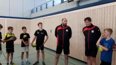 Training mit den Nationaltranier Pitti Peterson und Erik Wudtke